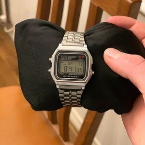Boohoo Silver Digital Watch